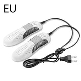 Secador de zapatos eléctrico con enchufe europeo